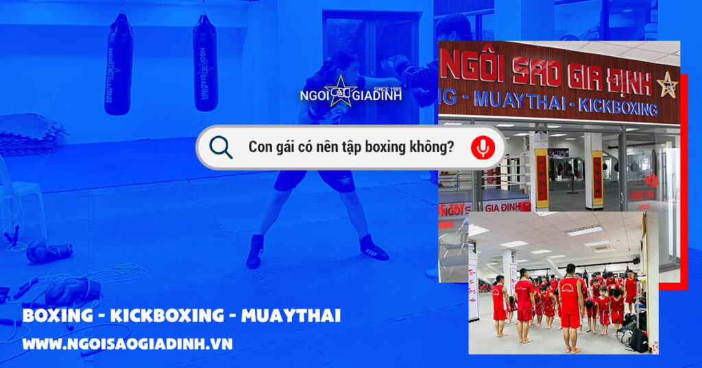 Con gái có nên tập boxing không