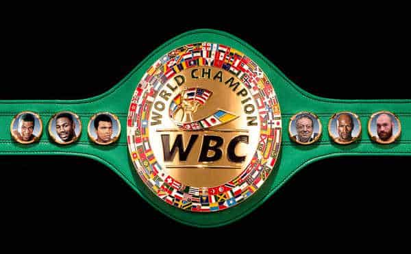 Hình ảnh đai WBC