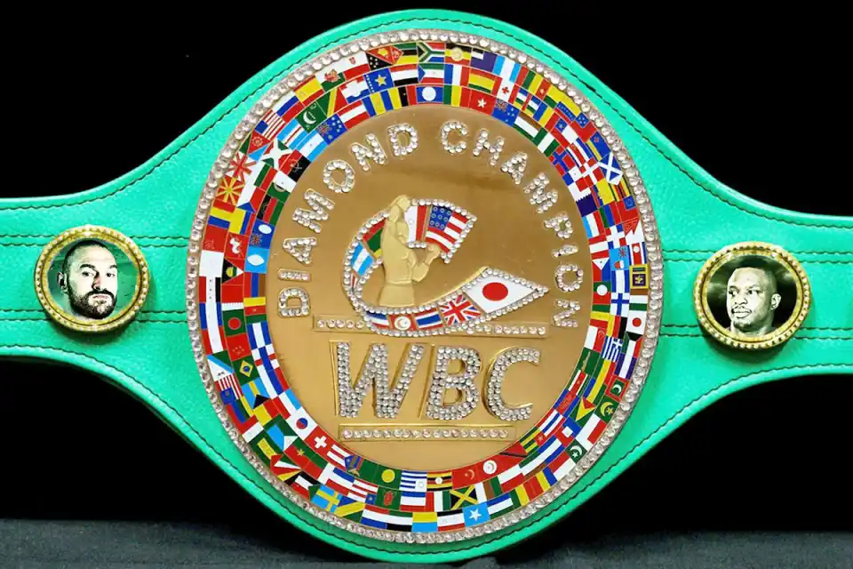 Hình ảnh đai kim cương WBC